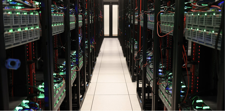 A look inside our Quincy, WA, data center.