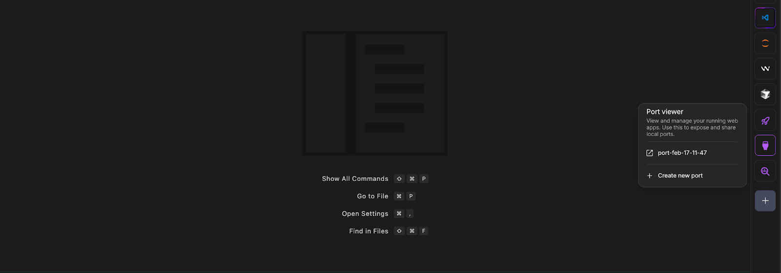 Port viewer plugin on Lightning Studio