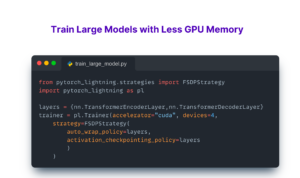 Scaling Large (Language) Models with PyTorch Lightning