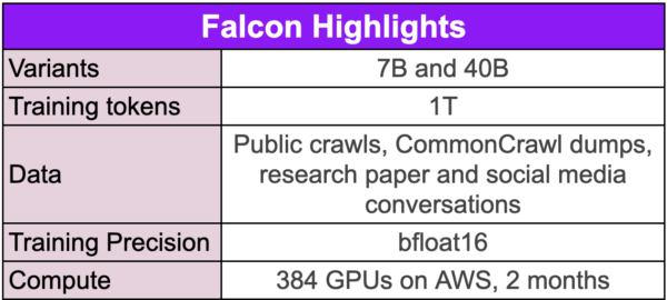 Falcon – A guide to finetune and inference