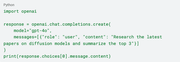 Raw LLM call, no harness. The starting point for most AI projects. Also where most of them get stuck. 