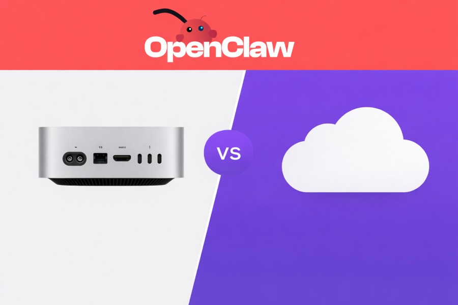 Running OpenClaw safely - Mac Mini vs Cloud Laptop.