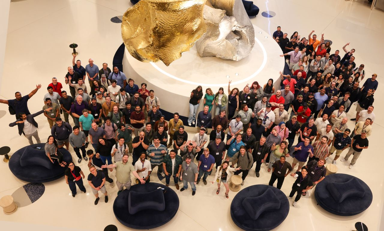 A Lightning AI offsite in Las Vegas in March 2026.&nbsp;